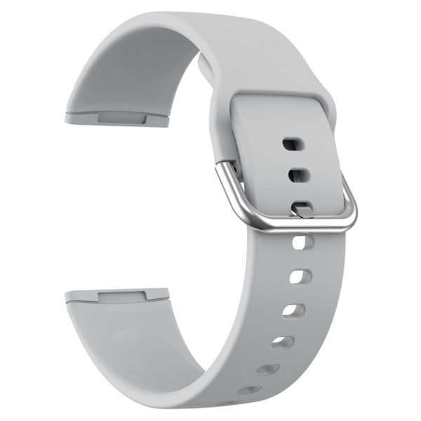 Fitbit Sense 2   Versa 4 simple silicone watch strap - Grey Sale