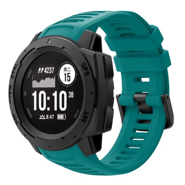 Garmin Instinct silicone watch band - Blue Sale