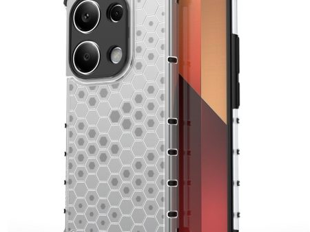 Bofink Honeycomb Xiaomi Redmi Note 13 4G Pro   Xiaomi Poco M6 Pro cover - Grey Online Sale