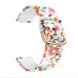 20mm Samsung Galaxy Watch Active pattern silicone watch band - Beautiful Flowers Fashion