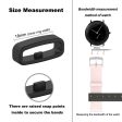 18mm Universal silicone strap loop - White Discount