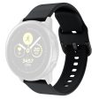 Samsung Galaxy Watch 5   4 silicone watch strap - Black Sale