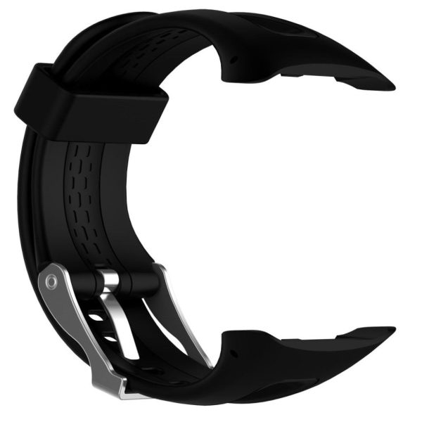 Garmin Forerunner 10 soft silicone slim watchband - Black Online Hot Sale