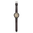 22mm Universal genuine leather watch strap - Coffee Hot on Sale