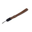 Leather camera strap for Sony and Fujifilm cameras - Brown For Sale