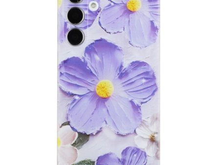 Imagine Samsung Galaxy A16 cover - Purple Flower Online