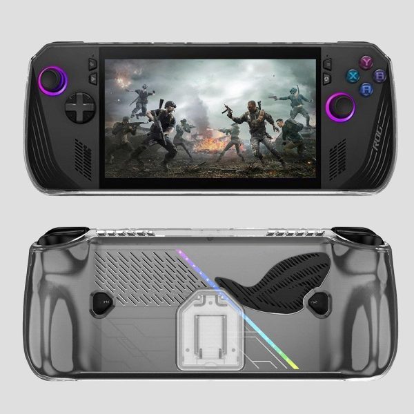 ASUS ROG Ally X Flexible Case Gamings Handheld Clear Protective Cover with Foldable Stand Online