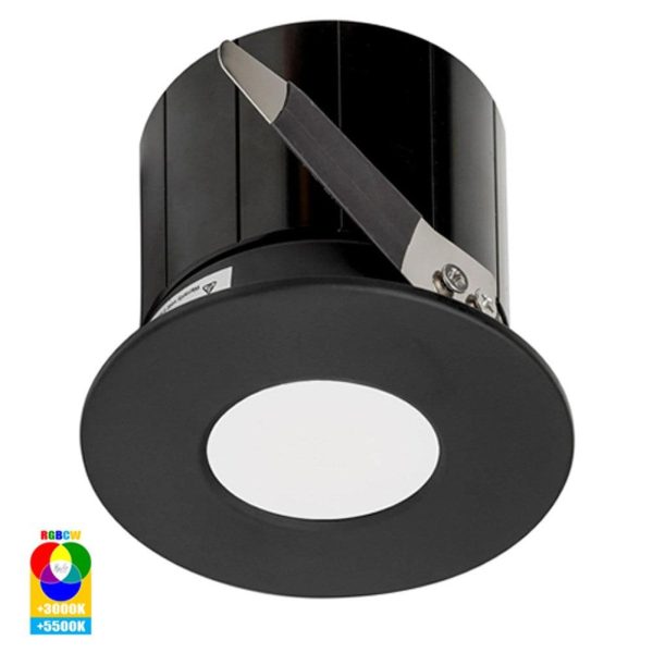 70mm Prime Wifi LED Downlight 12w Black, White RGBCW CRI 90+ HV5511RGBCW Havit Lighting Discount