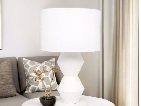 Abstract Table Lamp White 12281 For Sale