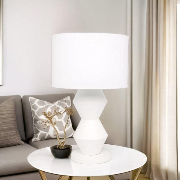 Abstract Table Lamp White 12281 For Sale