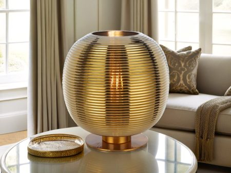 Viken Table Lamp Chrome, Gold, Opal Matt VIKEN TL Telbix Lighting Online Sale