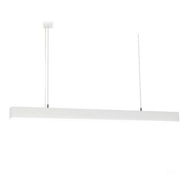 2400mm Proline LED Pendant Light 110w in Silver or White Havit Lighting -  HV6001X-SLV-2.4, HV6001X-WHT-2.4 Fashion