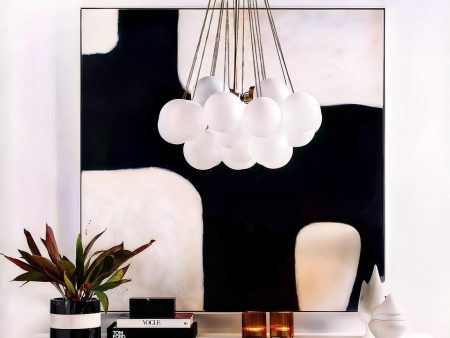 Cloud Pendant Light 3Lt Medium in Frosted White Online now