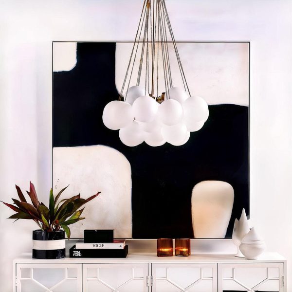 Cloud Pendant Light 3Lt Medium in Frosted White Online now