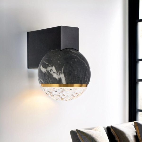 Oneta Indoor Wall Light Black or White Online now