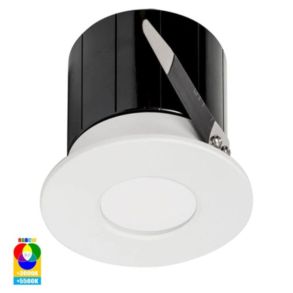 70mm Prime Wifi LED Downlight 12w Black, White RGBCW CRI 90+ HV5511RGBCW Havit Lighting Discount