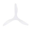 60  Surf DC Ceiling Fan in White, Black, Oak White or Teak Black For Cheap