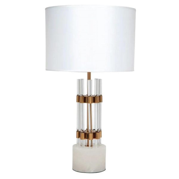 Abbey Table Lamp Brushed Brass B13317 Sale