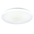 Diego LED Oyster Light 24w in Opal White w  Microwave Sensor For Cheap