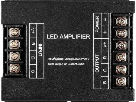 CLEARANCE 3 Channel LED Strip Repeater Amplifier HV9630 Online Hot Sale