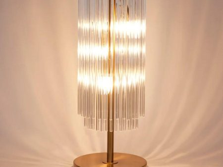 Zara Table Lamp Brass 12273 Supply