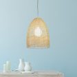 Acc. - Serang 35 Cane Pendant Shade only in Natural, Black or White Hot on Sale