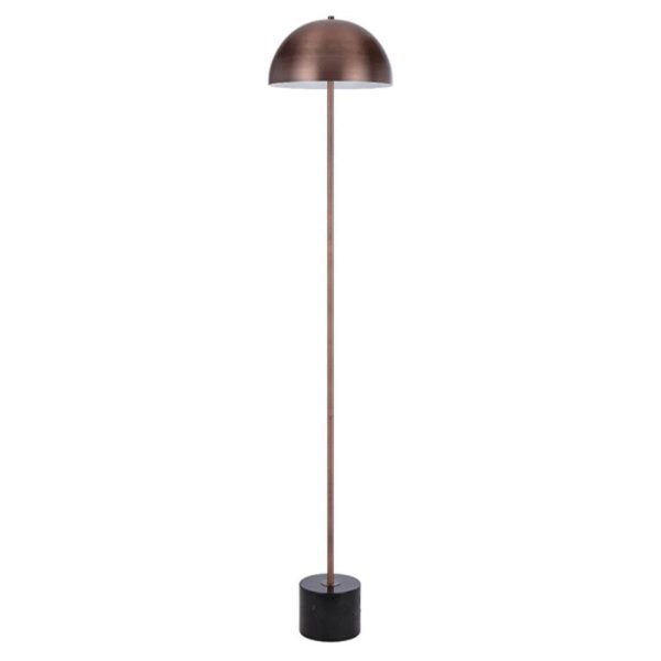 Domez Floor Lamp 2Lt in Antique Gold, Bronze, Black Terrazzo or White Terrazzo Online Hot Sale