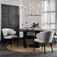 Cohen Chandelier 8Lt in Black or Brass For Cheap