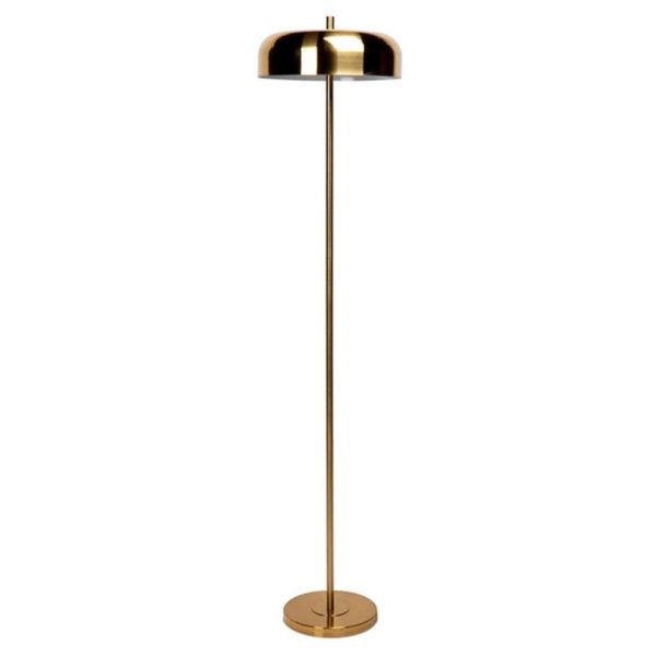 Sachs Floor Lamp 2Lt in Polished Brass Online now