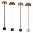 Domez Floor Lamp 2Lt in Antique Gold, Bronze, Black Terrazzo or White Terrazzo Online Hot Sale