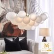 Cloud Pendant Light 3Lt Large in Frosted White Sale