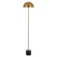 Domez Floor Lamp 2Lt in Antique Gold, Bronze, Black Terrazzo or White Terrazzo Online Hot Sale