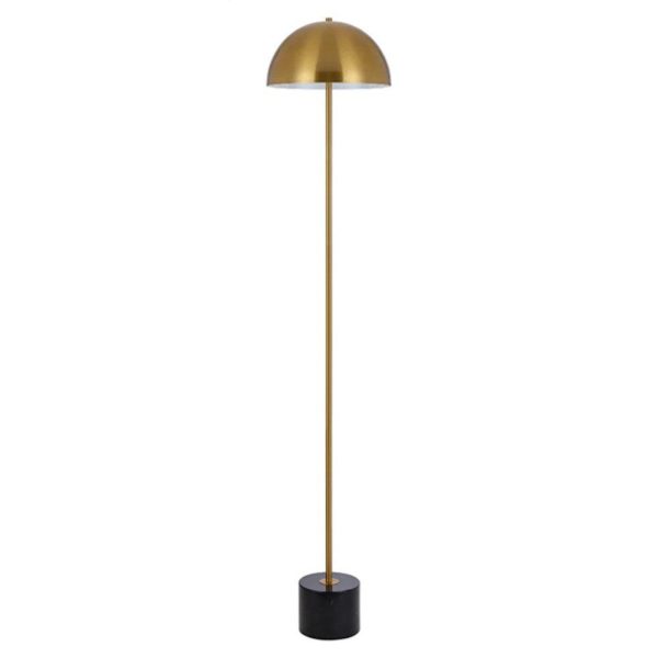 Domez Floor Lamp 2Lt in Antique Gold, Bronze, Black Terrazzo or White Terrazzo Online Hot Sale