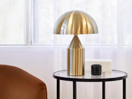 Ajay Table Lamp Matt Brass 12291 Fashion