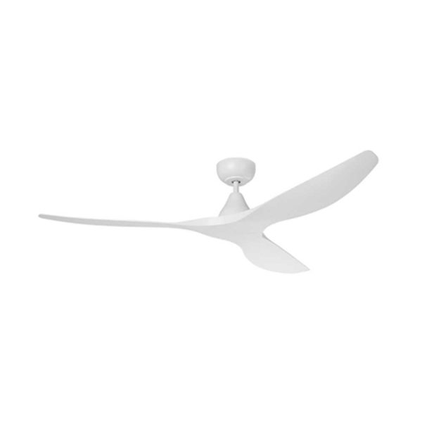 60  Surf DC Ceiling Fan in White, Black, Oak White or Teak Black For Cheap